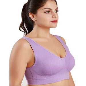 Plus Size Seameless Padded Bra