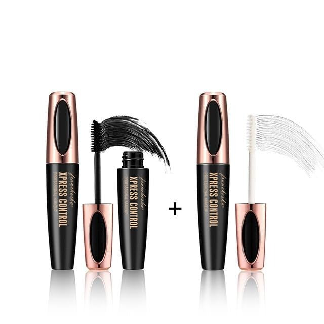 2 piece set white and black mascara