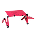 Portable Desk Pro - Adjustable Laptop stand w/ mousepad