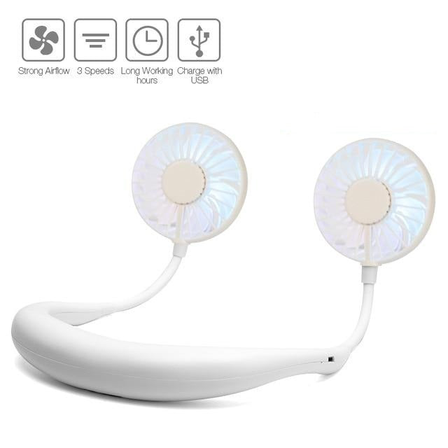 Portable Neckband Fan