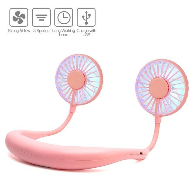 Portable Neckband Fan