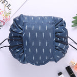 Drawstring Travel Makeup Bag