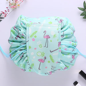 Drawstring Travel Makeup Bag