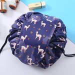 Drawstring Travel Makeup Bag