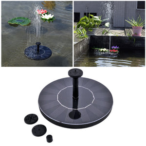 Solar Powered Water Fountain