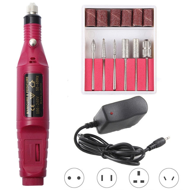 DIY - Nail Polishing Drill Set