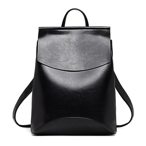 Downtown Leather Backpack