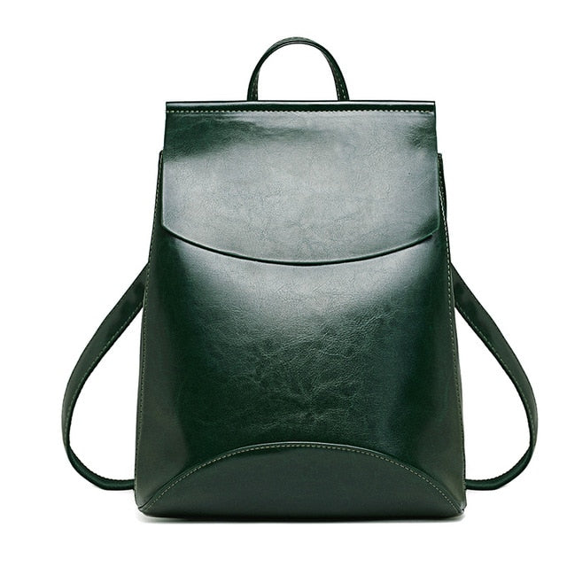 Downtown Leather Backpack