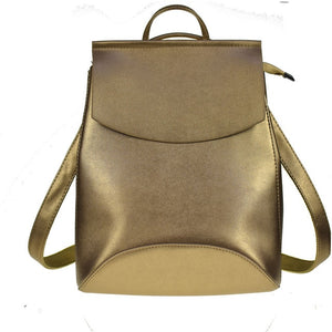 Downtown Leather Backpack