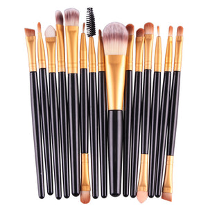 15pcs Makeup Brush Set