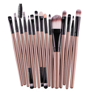 15pcs Makeup Brush Set