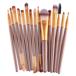 15pcs Makeup Brush Set