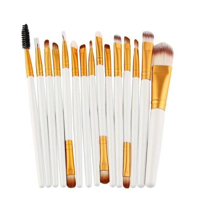 15pcs Makeup Brush Set