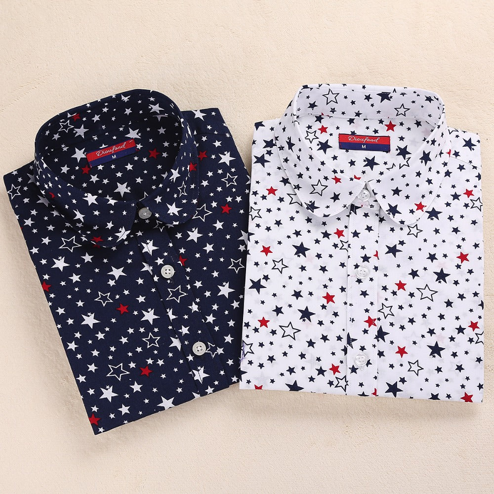 Star Button Down Shirt