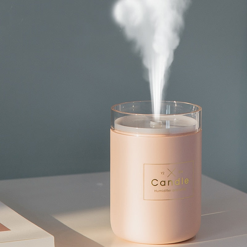 Ultrasonic Candle Lamp Humidifier