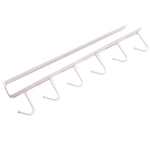 Under-Cabinet Hanger Rack (6 Hooks)