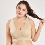 Plus Size Seameless Padded Bra