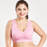 Plus Size Seameless Padded Bra