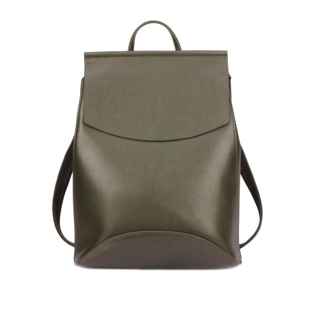 Downtown Leather Backpack